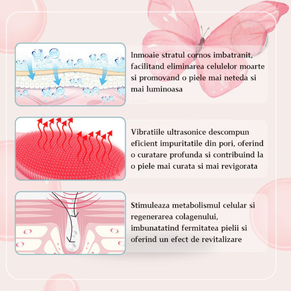 Dispozitiv masaj facial 6in1